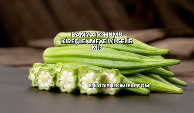 Bamya Tohumu Kireçlenmeye İyi Gelir mi?