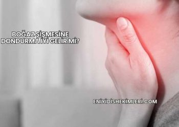 Boğaz Şişmesine Dondurma İyi Gelir mi?