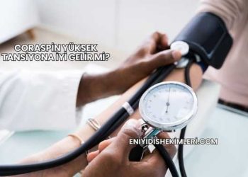 Coraspin Yüksek Tansiyona İyi Gelir mi?