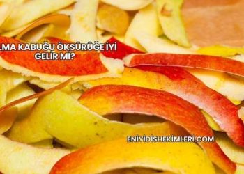 Elma Kabuğu Öksürüğe İyi Gelir mi?