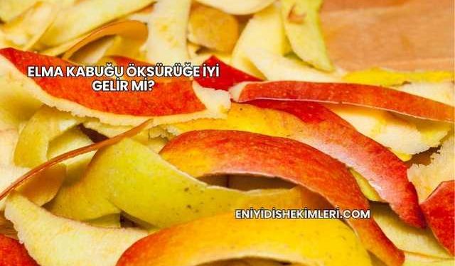 Elma Kabuğu Öksürüğe İyi Gelir mi?