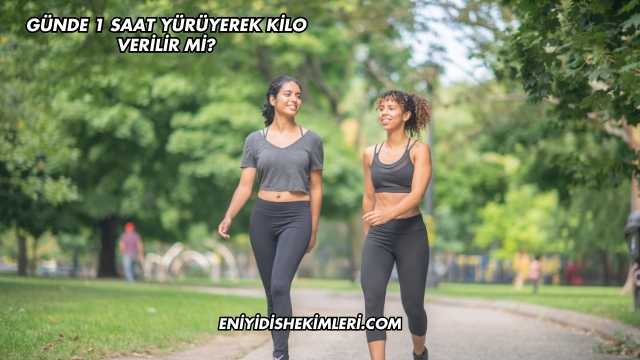 Günde 1 Saat Yürüyerek Kilo Verilir mi?