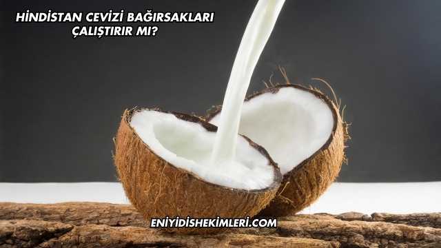 Hindistan Cevizi Bağırsakları Çalıştırır mı?