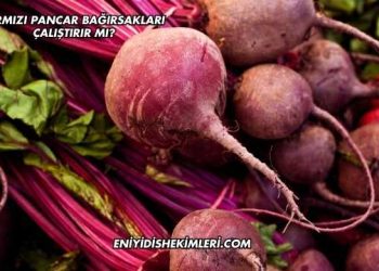 Kırmızı Pancar Bağırsakları Çalıştırır mı?
