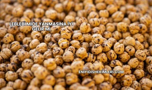 Leblebi Mide Yanmasına İyi Gelir mi
