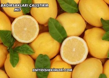 Limon Bağırsakları Çalıştırır mı?