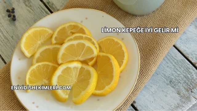 Limon Kepeğe İyi Gelir mi?