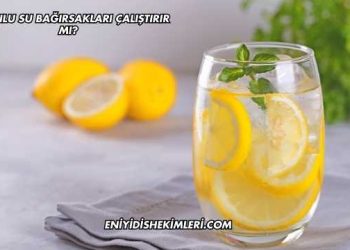 Limonlu Su Bağırsakları Çalıştırır mı?