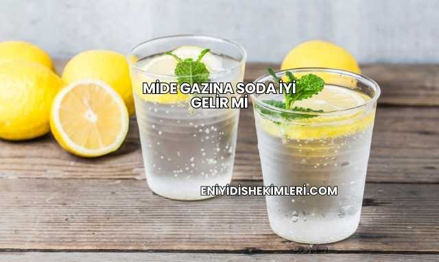 Mide Gazına Soda İyi Gelir mi
