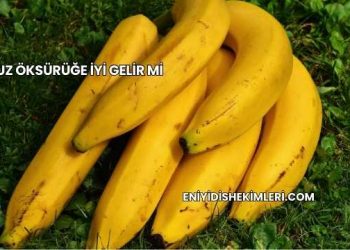 Muz Öksürüğe İyi Gelir mi