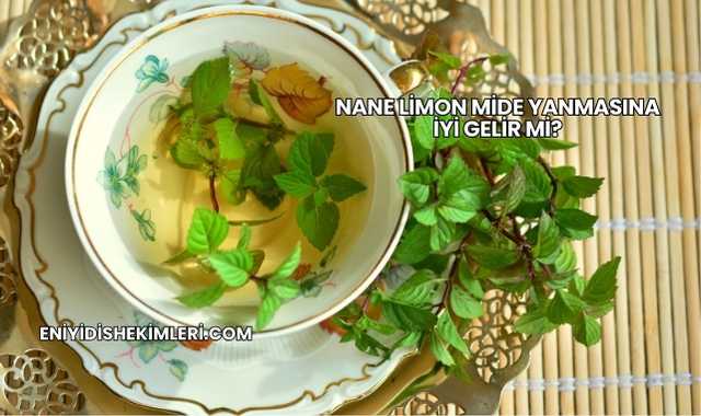 Nane Limon Mide Yanmasına İyi Gelir mi?
