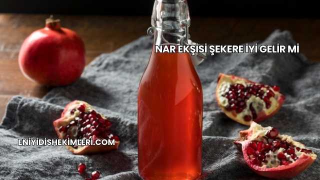 Nar Ekşisi Şekere İyi Gelir mi