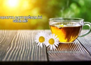 Papatya Çayı Boğaza İyi Gelir mi?