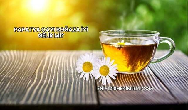 Papatya Çayı Boğaza İyi Gelir mi?