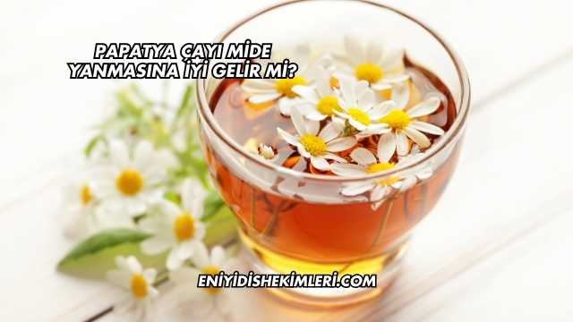 Papatya Çayı Mide Yanmasına İyi Gelir mi?