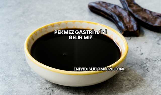 Pekmez Gastrite İyi Gelir mi?
