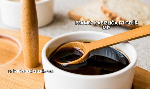 Pekmez Kabızlığa İyi Gelir mi?