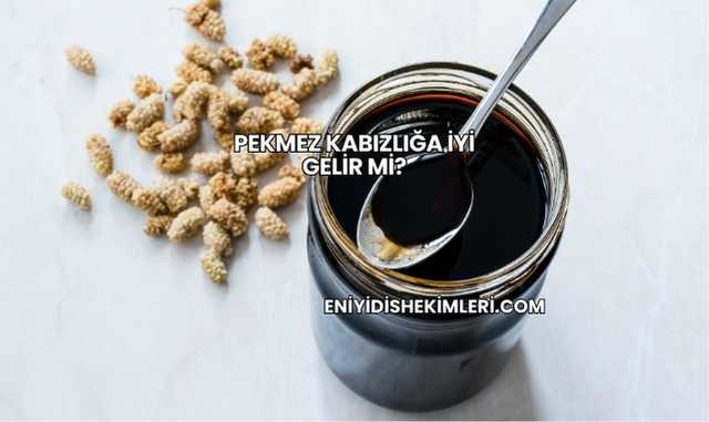 Pekmez Kabızlığa İyi Gelir mi?
