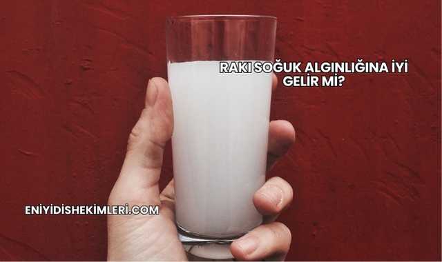Rakı Soğuk Algınlığına İyi Gelir mi?