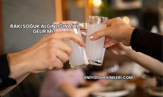 Rakı Soğuk Algınlığına İyi Gelir mi?