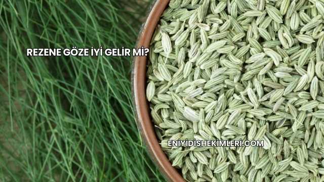 Rezene Göze İyi Gelir mi?