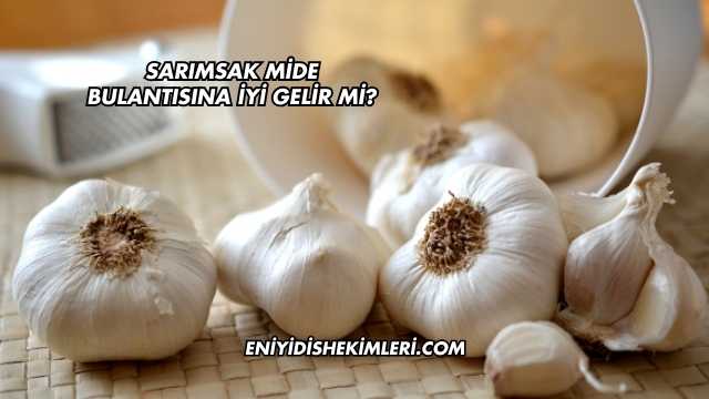 Sarımsak Mide Bulantısına İyi Gelir mi?