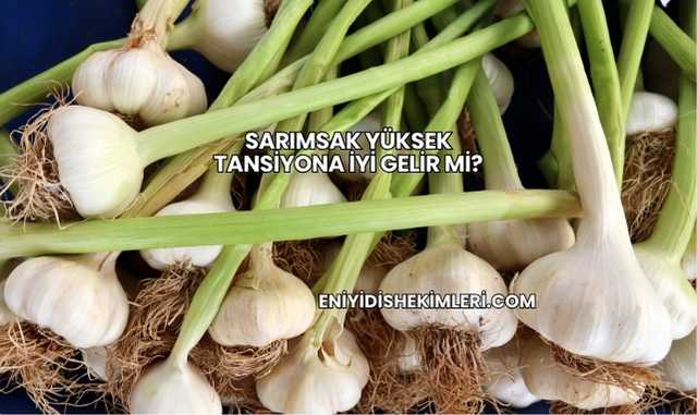 Sarımsak Yüksek Tansiyona İyi Gelir mi?