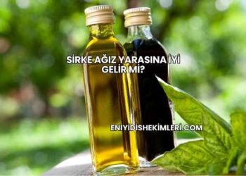 Sirke Ağız Yarasına İyi Gelir mi?