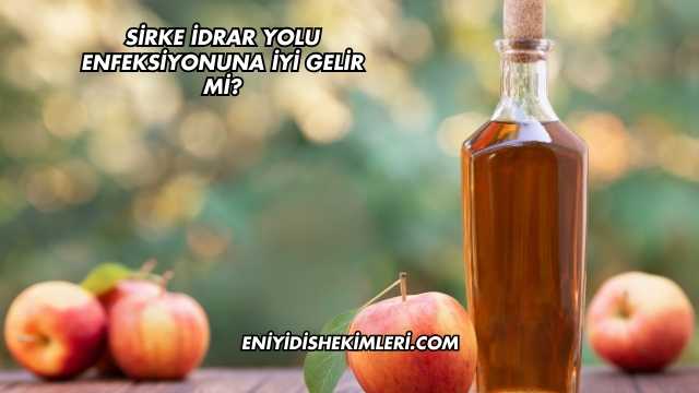 Sirke İdrar Yolu Enfeksiyonuna İyi Gelir mi?
