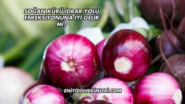 Soğan Kürü İdrar Yolu Enfeksiyonuna İyi Gelir mi?