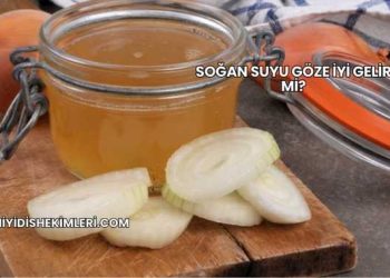 Soğan Suyu Göze İyi Gelir mi?