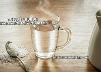 Tuzlu Su Burun Tıkanıklığına İyi Gelir mi?