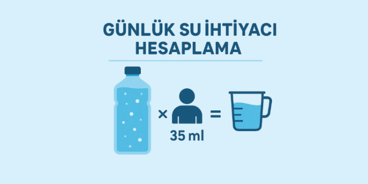 Günlük Su İhtiyacı Hesaplama