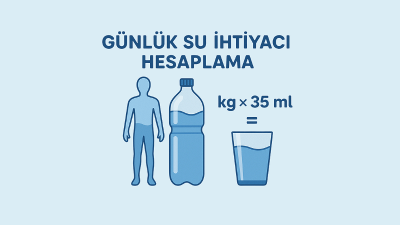 Günlük Su İhtiyacı Hesaplama