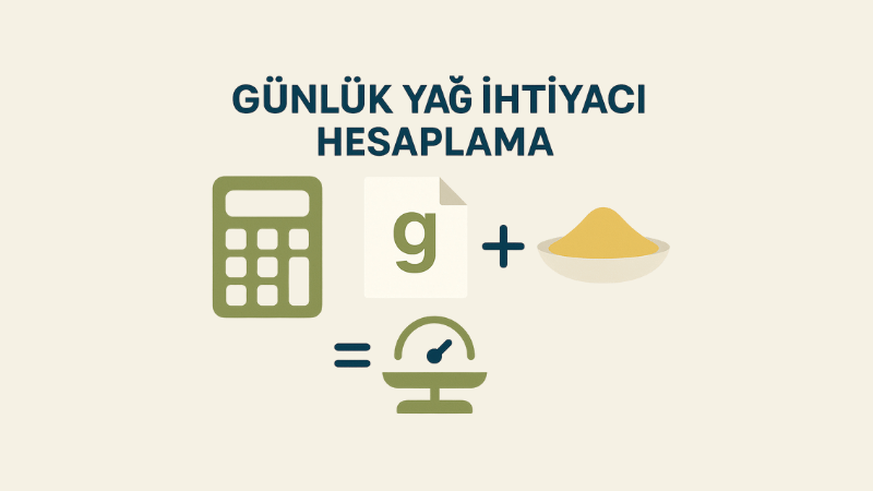 Günlük Yağ İhtiyacı Hesaplama