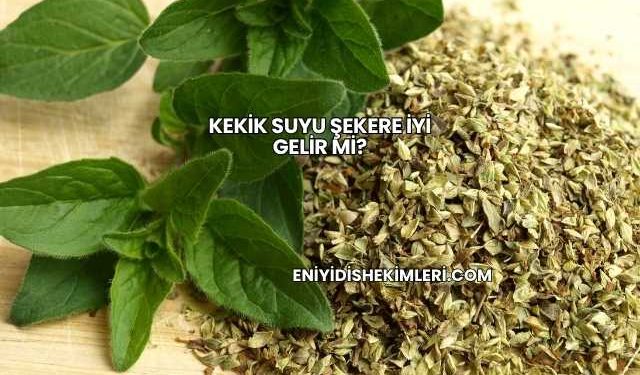 Kekik Suyu Şekere İyi Gelir mi?