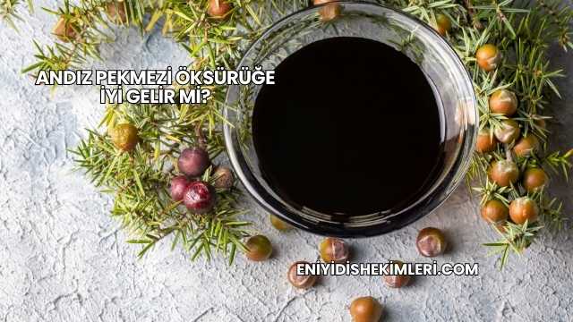Andız Pekmezi Öksürüğe İyi Gelir mi?