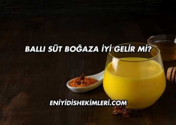 Ballı Süt Boğaza İyi Gelir mi?