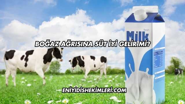 Boğaz Ağrısına Süt İyi Gelir mi?