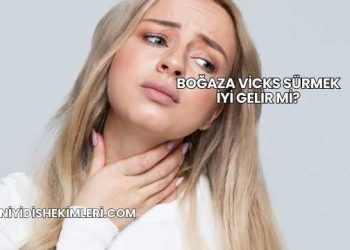 Boğaza Vicks Sürmek İyi Gelir mi?