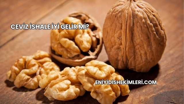 Ceviz İshale İyi Gelir mi?
