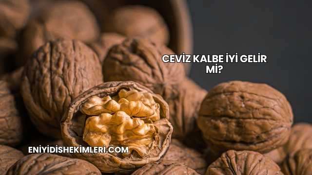 Ceviz Kalbe İyi Gelir mi?