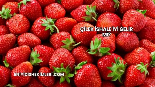 Çilek İshale İyi Gelir mi?
