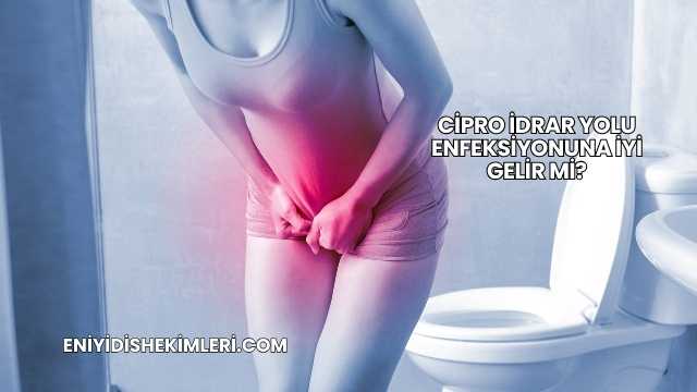 Cipro İdrar Yolu Enfeksiyonuna İyi Gelir mi?