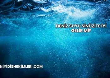 Deniz Suyu Sinüzite İyi Gelir mi?
