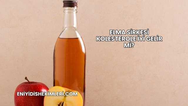 Elma Sirkesi Kolesterole İyi Gelir mi?
