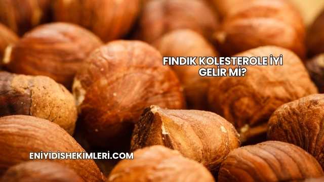 Fındık Kolesterole İyi Gelir mi?