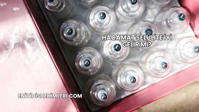 Hacamat Selülite İyi Gelir mi?