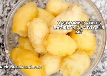 Haşlanmış Patates Bağırsaklara İyi Gelir mi?