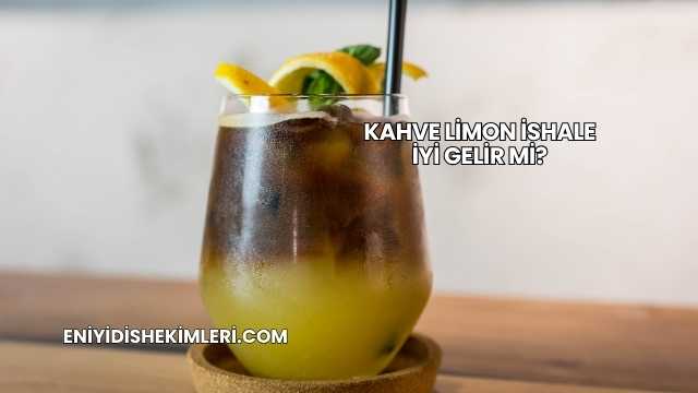 Kahve Limon İshale İyi Gelir mi?
